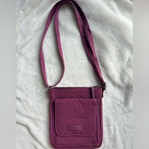 Vera Bradley iconic crossbody plum
